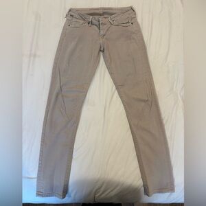 Y2K Citizens of Humanity Tan Neutral Denim Jeans Women’s 28 NWOT